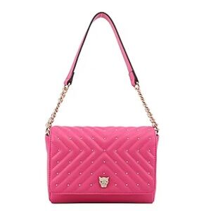 Jessica Simpson Pink Party Ready Flap Shoulder Bag. New With Tags